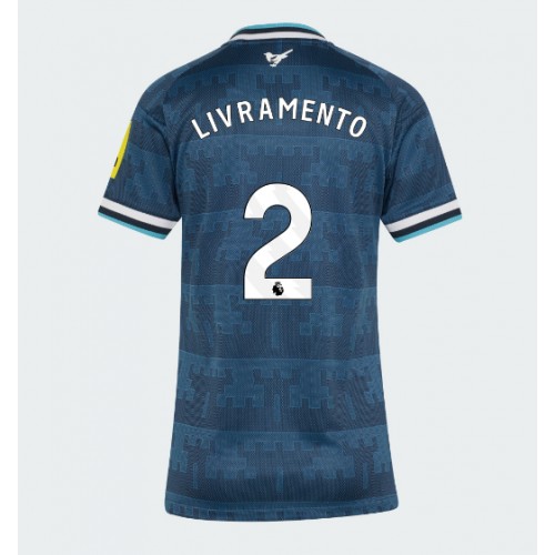 Newcastle United Tino Livramento #2 Vieraspaita Naiset 2026-27 Lyhythihainen